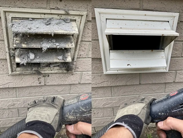 Professional dryer exhaust vent cleaning by Daytona Beach Dryer Vent Cleaning in Daytona Beach