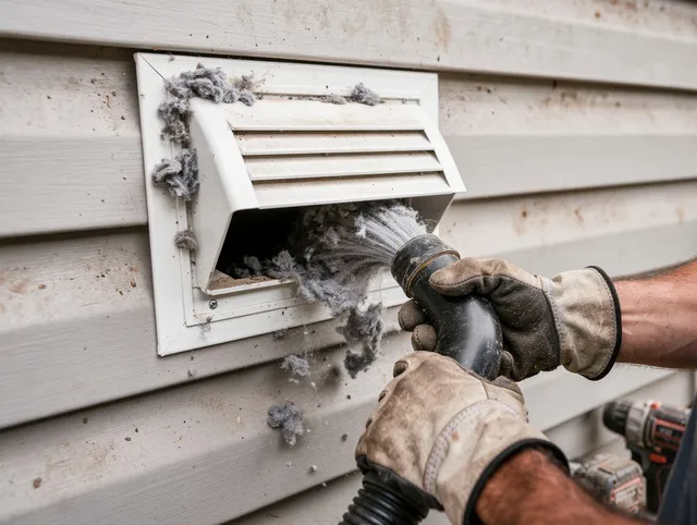 Professional dryer vent cleaning by Daytona Beach Dryer Vent Cleaning in Daytona Beach