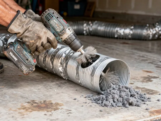 Professional duct cleaning by Daytona Beach Dryer Vent Cleaning in Daytona Beach